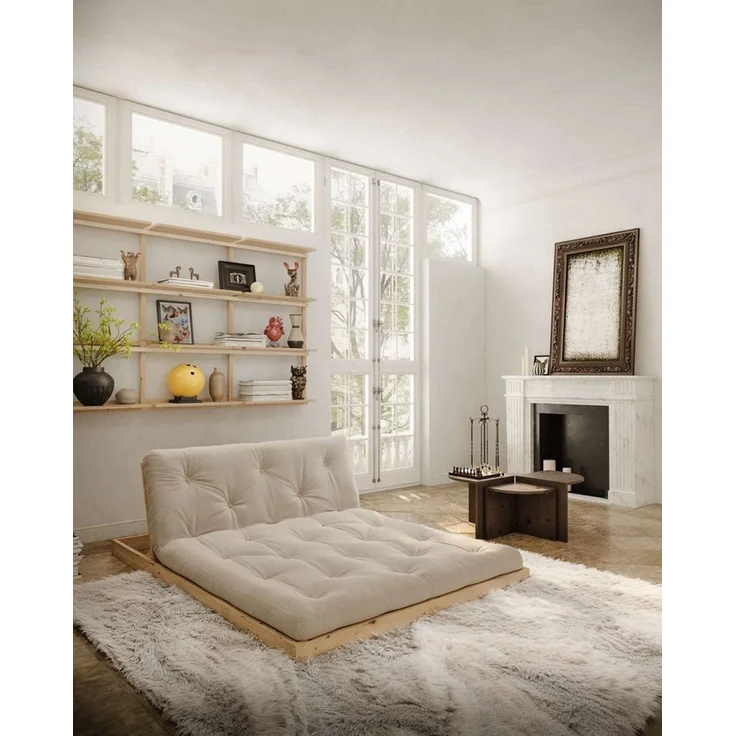Karup Design Schlafsofa Flip Sofabed, Made in Europe, mehrere Farben, vielseitig einsetzbar, inkl. handgefertigte Futonmatratze, FSC®-zertifiziertes Massivholz – Bild 2