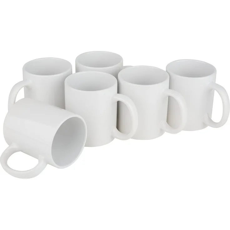 VBS Tasse Basic, PorzellanPorzellan, Porzellan, 6 Stück