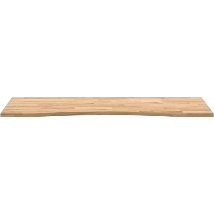 vidaXL Schreibtischplatte Unbehandelt 140x50x2,5 cm Massivholz Eiche 4009010 – Bild 5