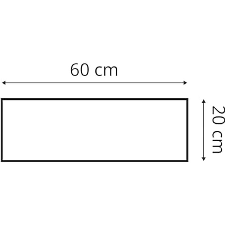 DecoNest Wandkissen, Wandpolsterung, Wanddekoration, Bettkopfteil, 3D-gepolstertes Wandpaneel 60 x 20 cm Rotwein – Bild 3