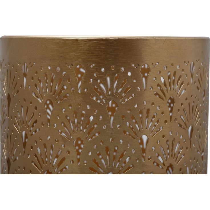 Bodenvase Art Deco 1115 Taupe / Gold – Bild 3
