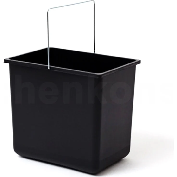 Hailo Inneneimer Paar 18 Liter schwarz grau 316 x 226 x 286 mm – Bild 2