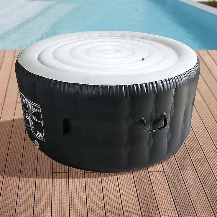 Aufblasbare Abdeckung Whirlpool Mspa Thermoabdeckung 165cm Rund – Bild 8