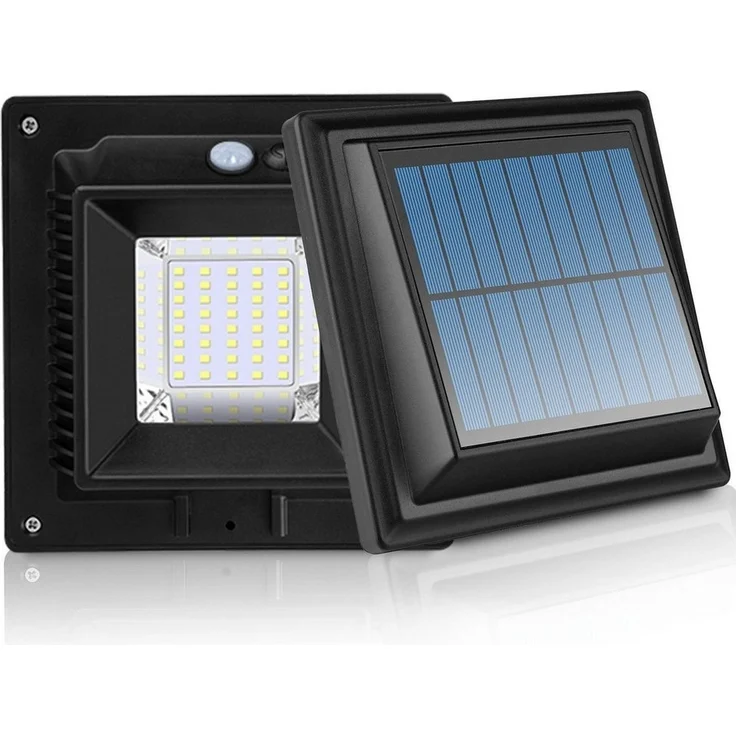 KingLux LED Dachrinnenleuchte 40LEDs Solarlampen mit Bewegungsmelder Warmweiss, Bewegungsmelder, LED fest integriert, Warmweiss – Bild 2