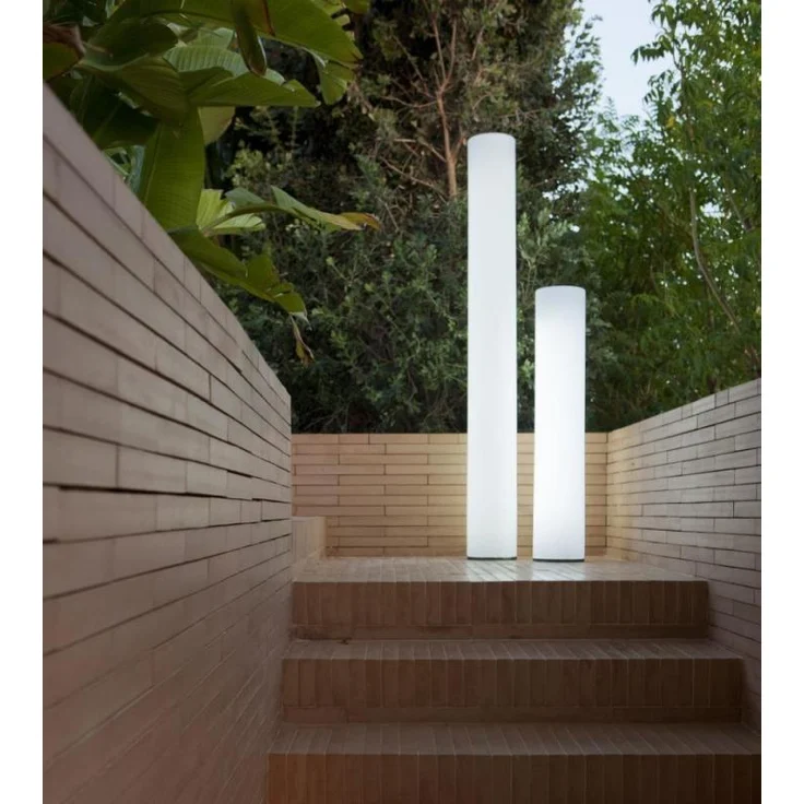 New Garden Säulenförmige weisse LED Outdoor-Standleuchte FITY 160 kaltweiss – Bild 3