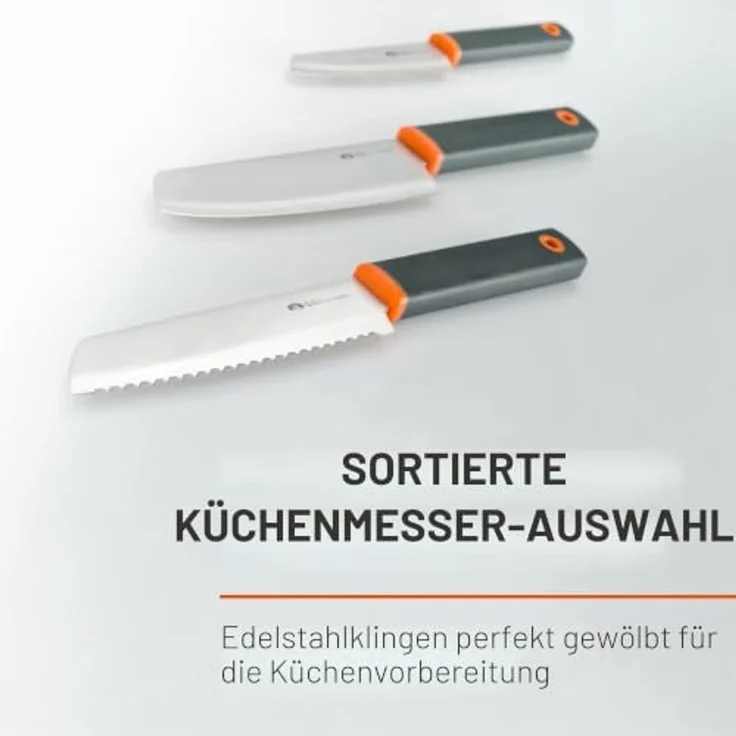GSI Outdoors Santoku Set Santokumesser 15 2 cm Edelstahl 7 Stück(e) – Bild 3