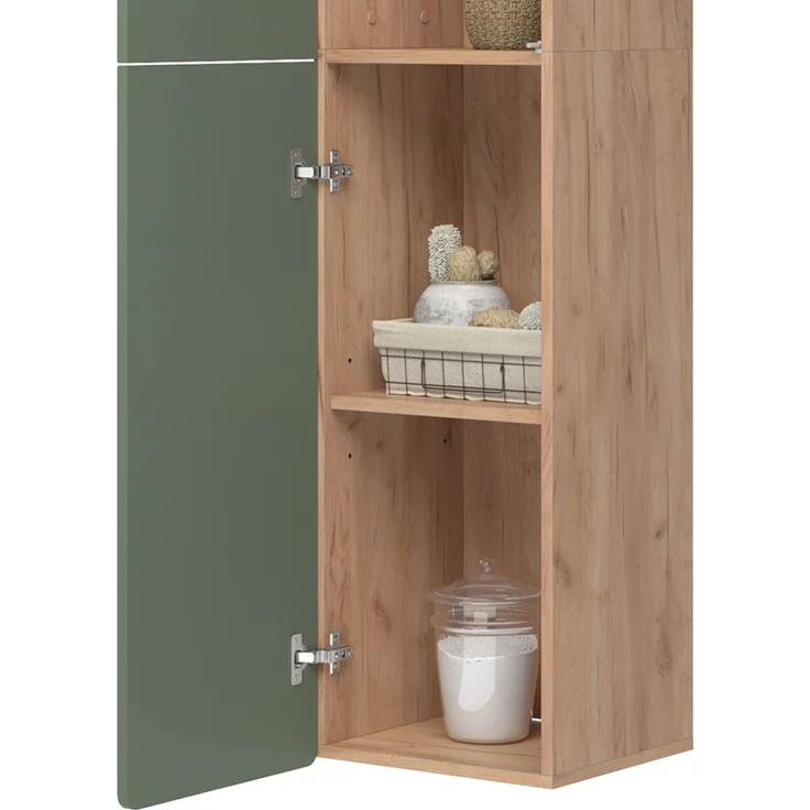 Hochschrank Izan Grün/Goldkraft Eiche 36.6 x 171.6 cm Vicco – Bild 5