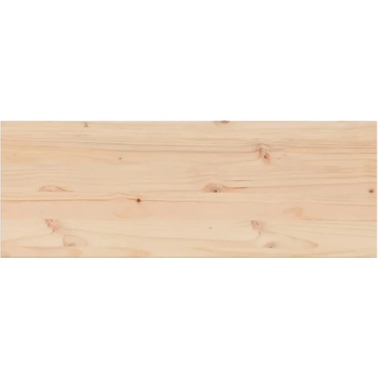 vidaXL Tischplatte 110x40x1,7 cm Rechteckig Massivholz Kiefer 847418 – Bild 5