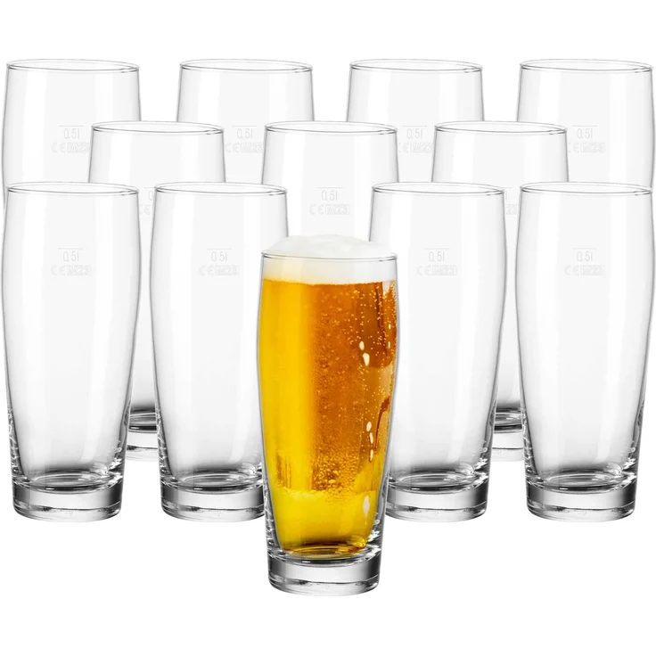 Pasabahce Jubilee Willi Becher 0,5 l geeicht 12er Set – Bild 1