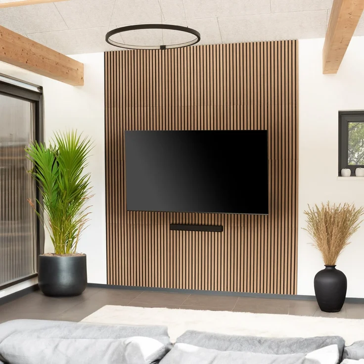 HOME DELUXE Akustikpaneel SONIC - 80 x 40 cm Oiled Oak – Bild 2