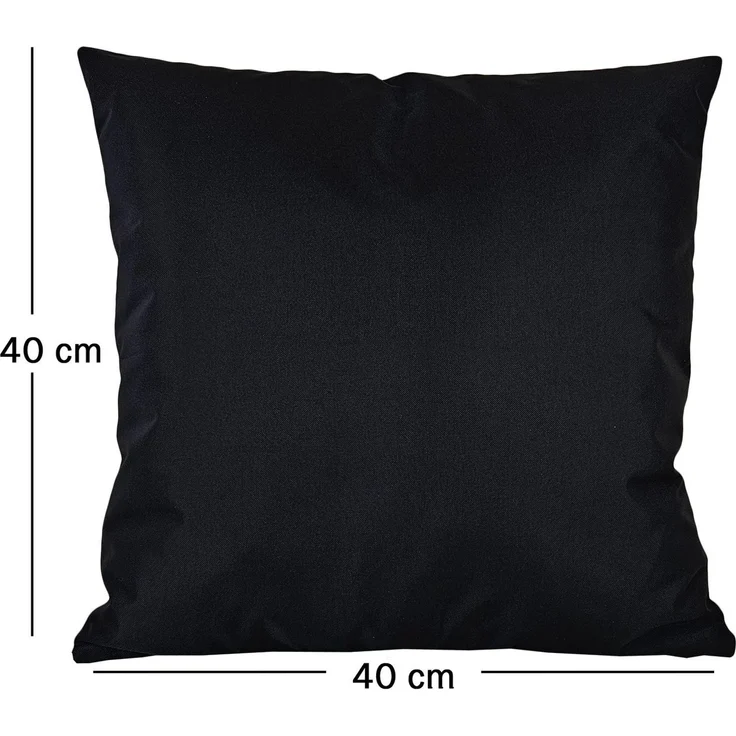 JACK Kissenbezüge 2er Set 40x40cm Outdoor Wasserfest, (2 Stück), 2x Kissenhülle, strapazierfähig, wasserabweisend, Innen & Außen – Bild 3