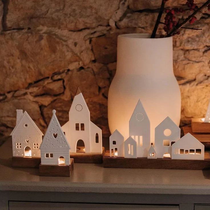 Räder Living Xmas Lichtobjekt Stadt 25X7X16,5 cm – Bild 2