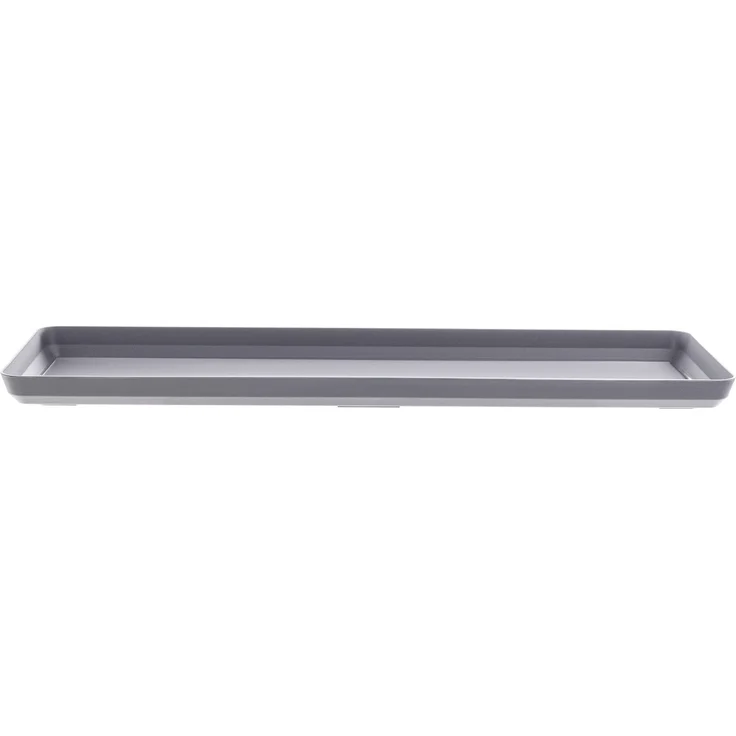 KADAX Blumentopfständer 50 cm, rechteckiges Tablett, Anthrazit, Kunststoff – Bild 8