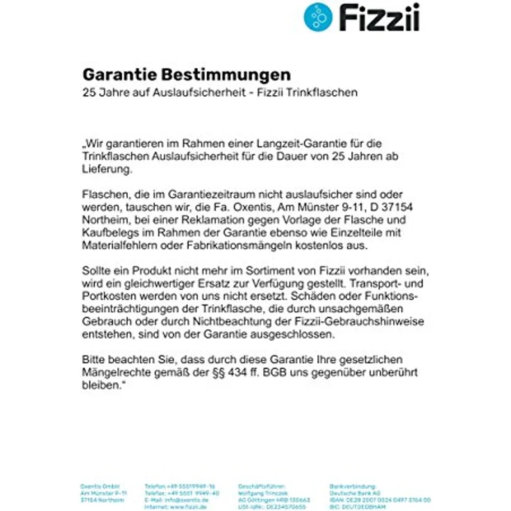 Fizzii Trinkflasche Geschenkset Flasche, Deckel & Brotbox, in toller Geschenkbox – Bild 9