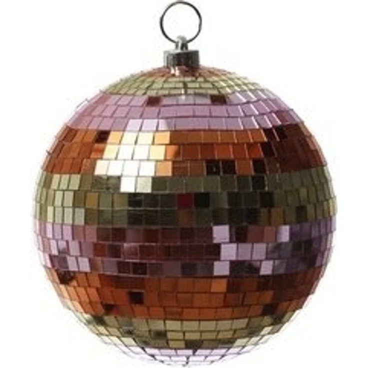 SATISFIRE Discolicht Spiegelkugel 20cm pastellfarben Discokugel Mirrorball Party Disko Deko – Bild 6