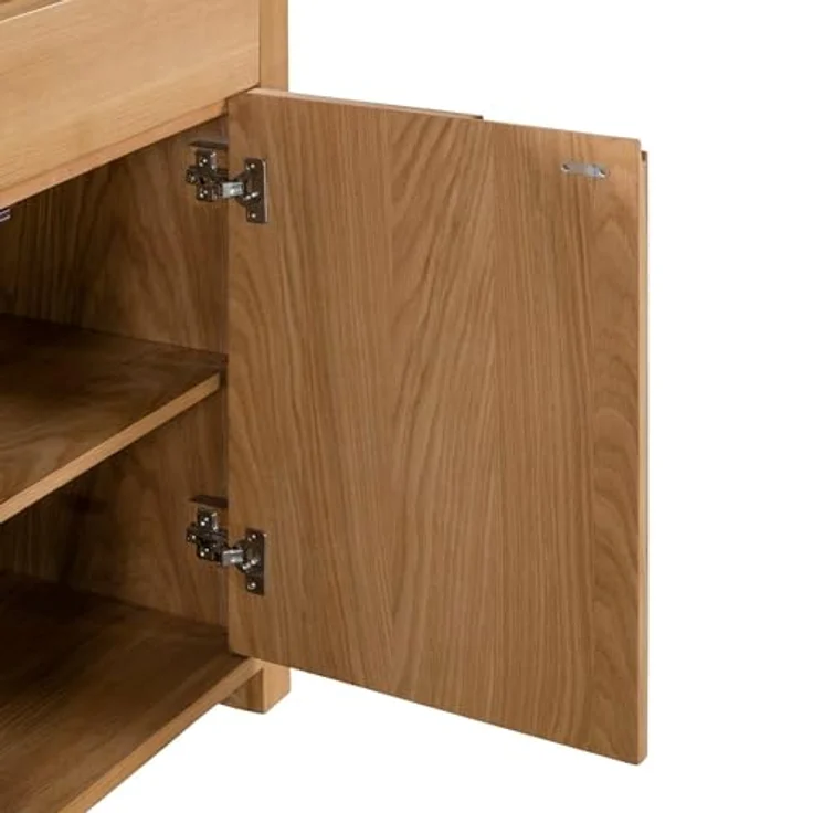 Julian Bowen Curve Sideboard, Eiche – Bild 7