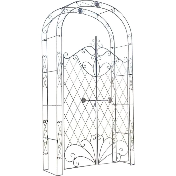 CLP Rosenbogen mit Tor Melissa,bronze