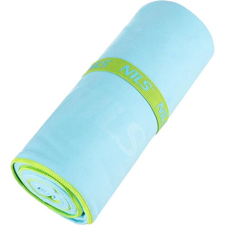 NILS NCR12 Mikrofaser Handtuch 180 × 100 cm Reisehandtuch Blau – Bild 3