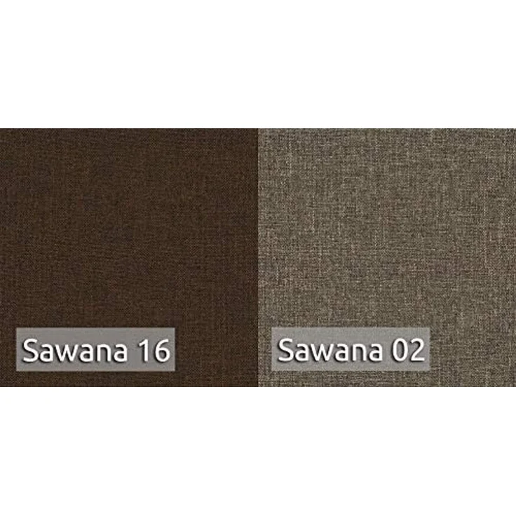 Ecksofa Divo mit Schlaffunktion, Bettkasten und einstellbare Kopfstützen (Braun + Cappuccino (Sawana 16 + Sawana 02), Ecksofa Links) – Bild 6