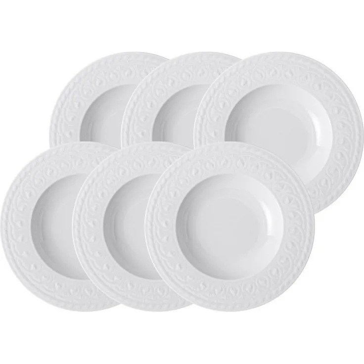 Villeroy & Boch Cellini Suppenteller ø 24 cm 6er Set