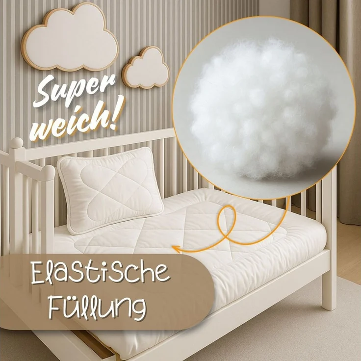 Totsy Baby Babybettdecke Kinderdecke Baby Bettdecke Kinderbettdecke - Baby Decke – Bild 3