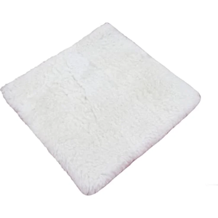 Reissner Lammfelle SIKI-VF Schaffell Sitzkissen Vollfell Qualität (Rollstuhlauflage Katzenbett) VF 40x40 cm weiß – Bild 4