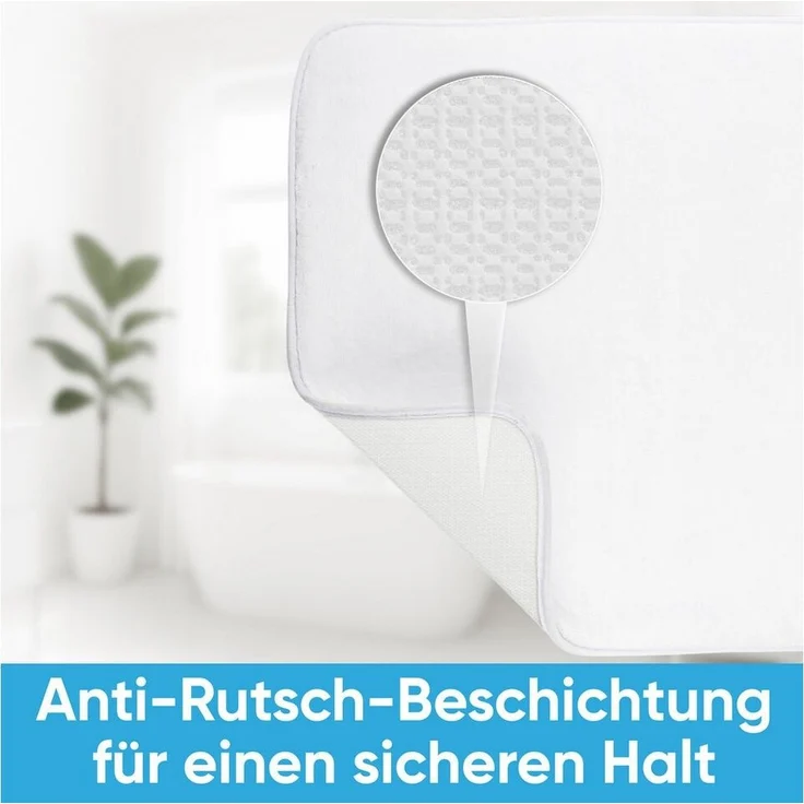 Sanilo Badematte mit Motiv, viele schöne Badteppiche zur Auswahl, rutschhemmend beschichtet, waschbar, fußbodenheizungsgeeignet, schnell trocknend, Polyester, rechteckig, sehr weich, hochwertig & modern, 50 x 80 cm oder 70 x 110 cm – Bild 3