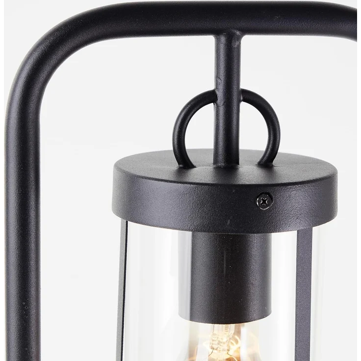 Brilliant AG Leuchten 44292-06 Sidney Außensockelleuchte 48cm schwarz transparent IP44 – Bild 5