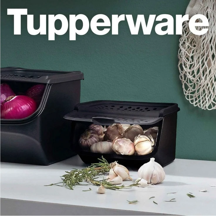 TUPPERWARE Vorratsdose Knoblauchlager - Kleines Lager – Bild 1