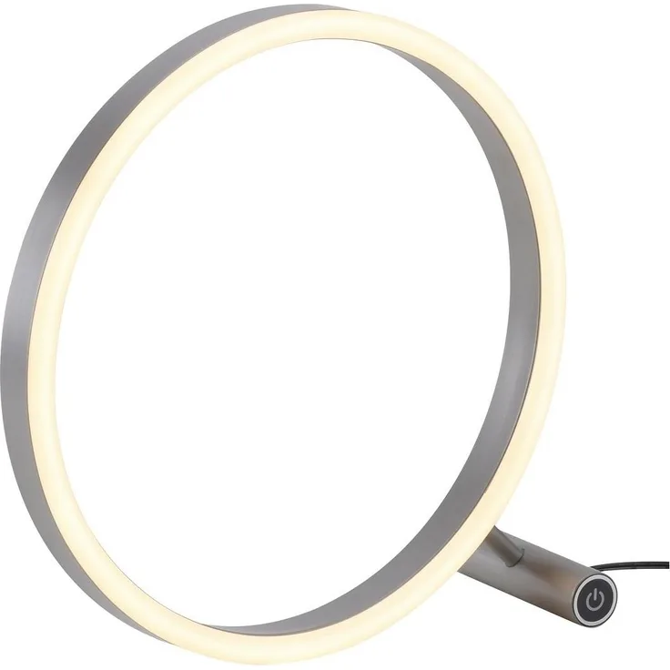 Leuchten Direkt 15390-95 RITUS LED Tischleuchte Aluminium rund Touchdimmer