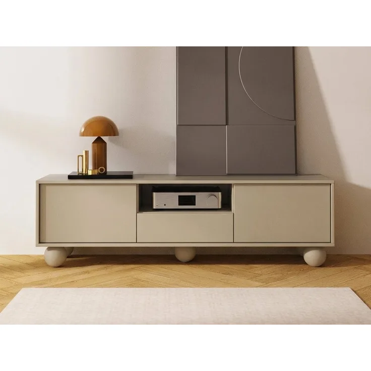 Beautysofa TV-Schrank ADEL 154 cm im modernen Stil (moderner RTV-Schrank mit Türen, Schublade und offenen Fächern) Breite: 154 cm
