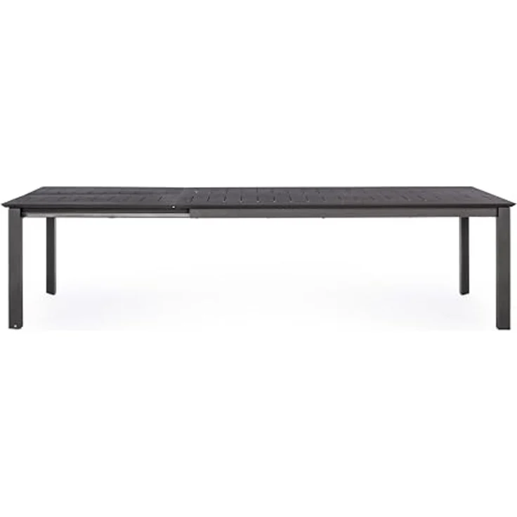 Gartentisch Ronoko aus Aluminium, ausziehbar und modern, anthrazit, ideal für 8–10 Personen – Bild 7