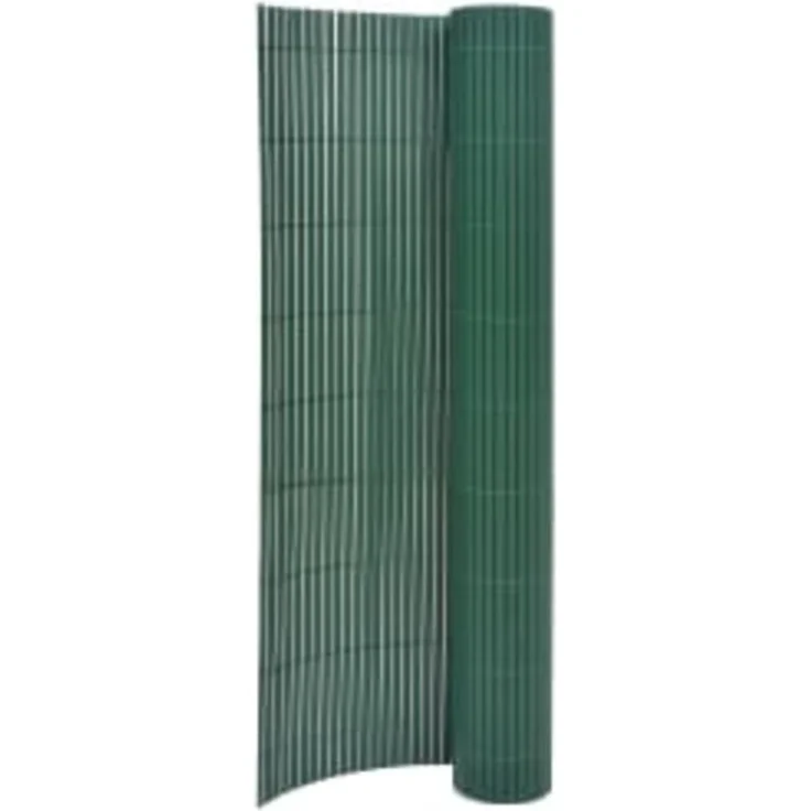 Gartenzaun Doppelseitig 110x300 cm Grün 317152