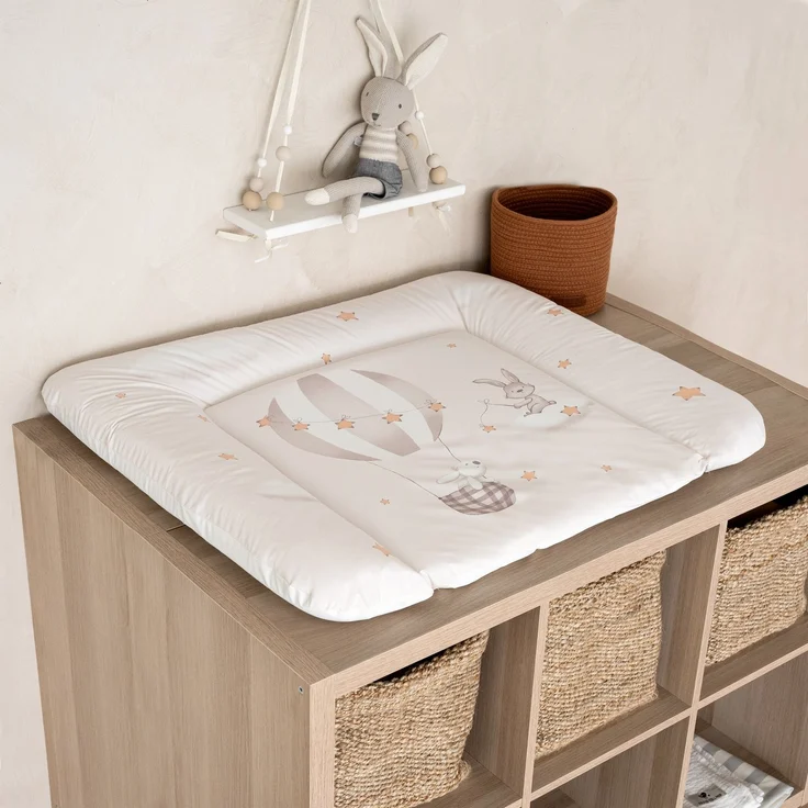 Julius Zöllner Wickelauflage Softy 75x85 Folie Sternenfahrt – Bild 2