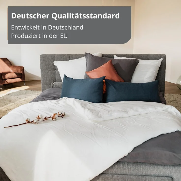 liebling Naturhaarbettdecke Premium Kamelhaardecke, Füllung: 100% Kamelhaar, ausgezeichnete, klimaregulierende Eigenschaften – Bild 6