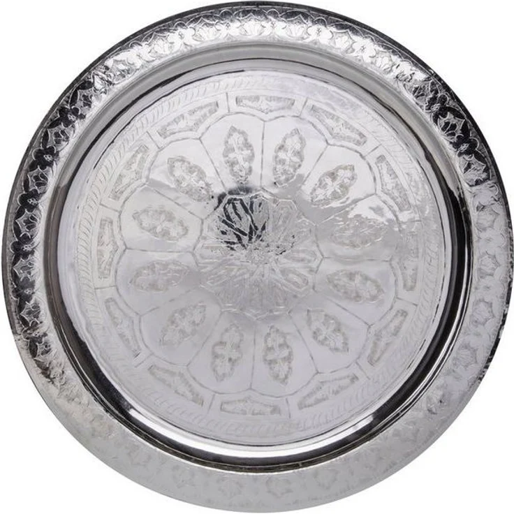 Marrakesch Orient & Mediterran Interior Beistelltisch Orient Couchtisch Halab Braun Mehdia, Beistelltisch, Teetisch, Handarbeit – Bild 3