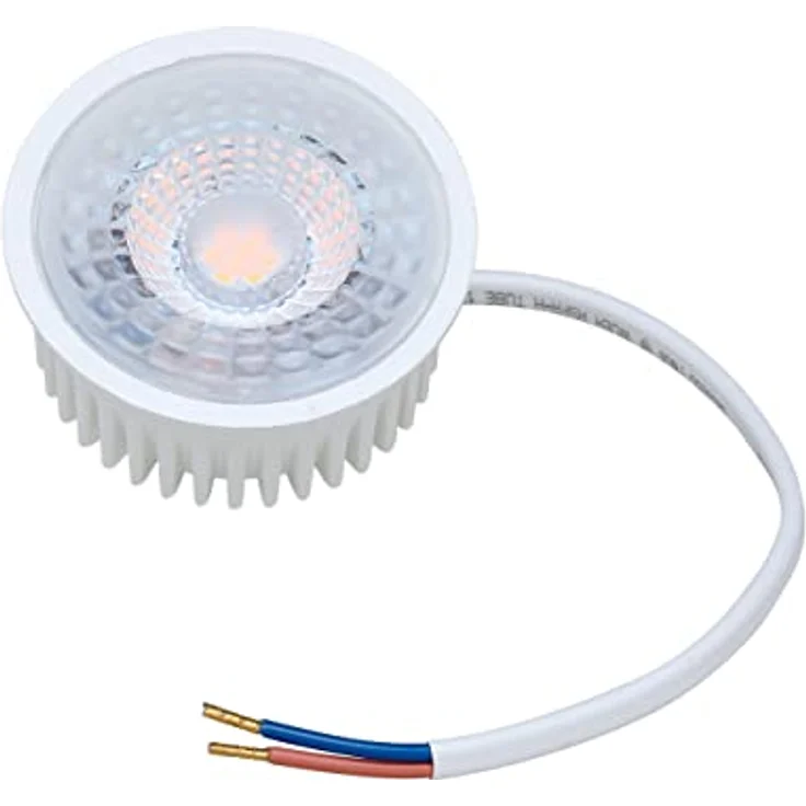 Oktaplex Nizza 9er Set flaches LED Modul 230V, stufenlos dimmbar GU10 Ersatz, Warmweiß 3000K, 5W, 380 Lumen – Bild 1