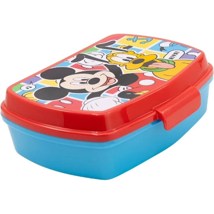 Disney Mickey Mouse Kinder Brotdose – Lunchbox Pausenbox Schulbrotbox – Bild 1