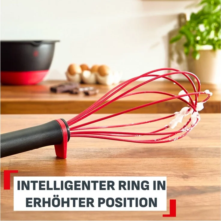 Tefal Schneebesen Ingenio+, Silikon-Sicherheitsring, hitzebeständig - 230°C, spülmaschinenfest – Bild 4