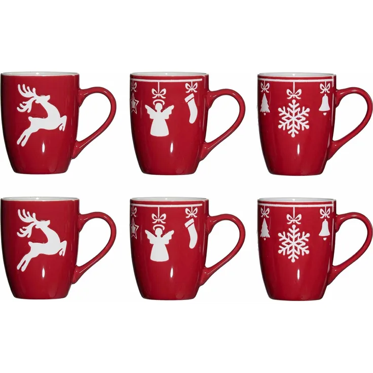 Ritzenhoff & Breker Navidad Kaffeebecher 360 ml 6er Set