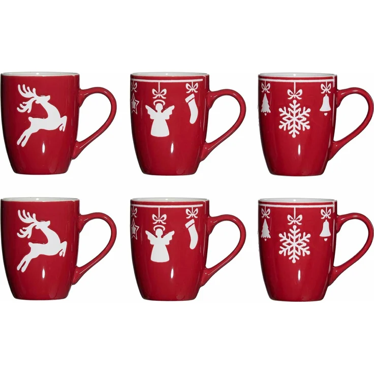 Ritzenhoff & Breker Navidad Kaffeebecher 360 ml 6er Set – Bild 1