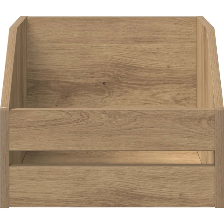 vidaXL Vinyl Album Box Artisan-Eiche 38 x 30 x 29 cm Holzwerkstoff 8012824 – Bild 4