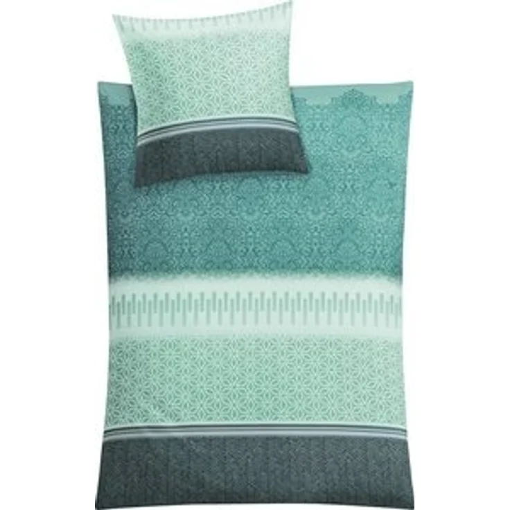 Kleine Wolke Bettwäsche Estrella, Mako-Satin, 2 teilig, mit Muster – Bild 5