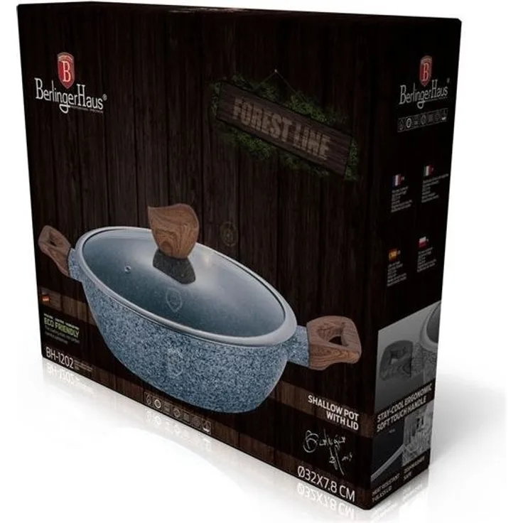 Berlinger Haus Berlinger Haus Granit-Woktopf 32 cm 4,9 l Forest Line BH1202
