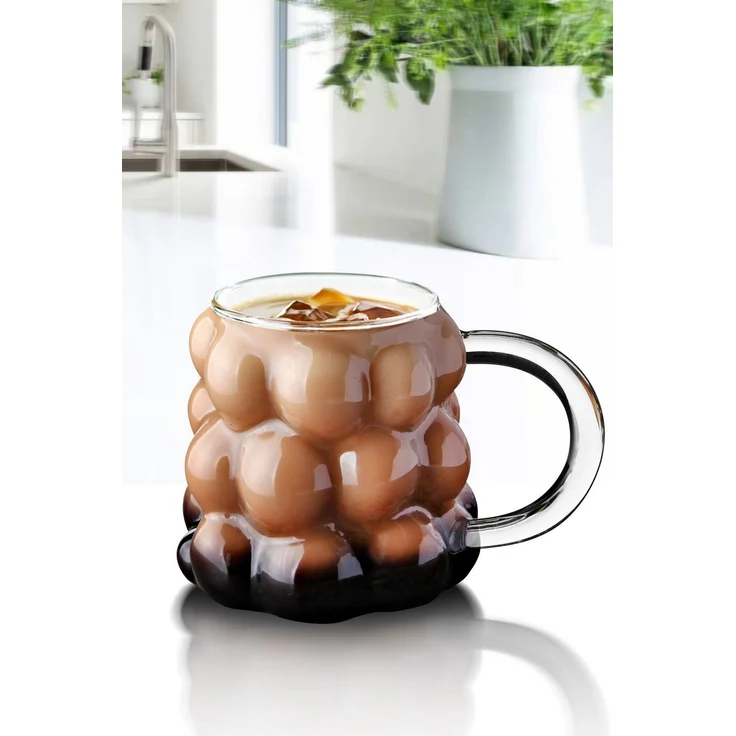 Hermia Concept 'C-CFT-12' Glas, Transparent, 9,5 x 9,5 x 6 cm, 300 ml