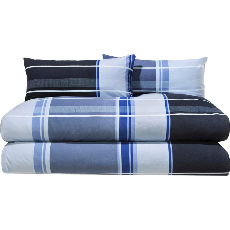 Erwin Müller Bettwäsche Bettwäsche Sparpaket 4-teilig, Biber, 4 teilig, Streifen – Bild 1