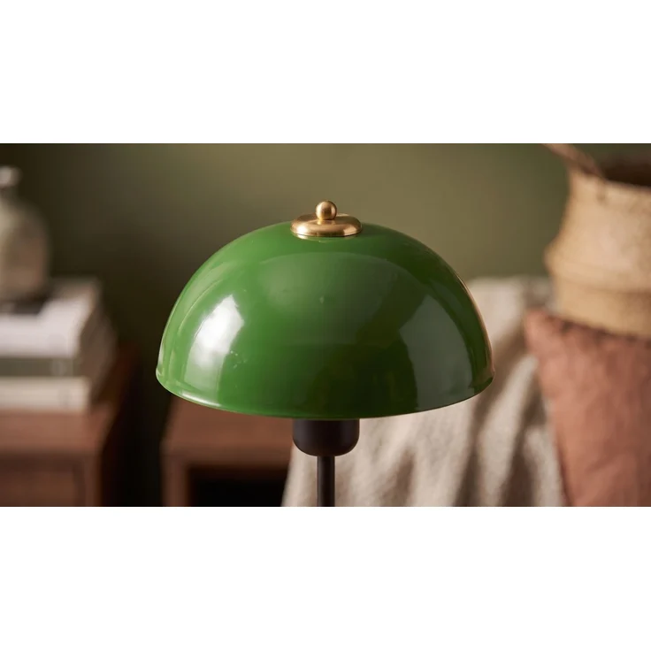 KAWOLA Tischlampe FIORA Metall grün 38 x 12 x 23 cm – Bild 8