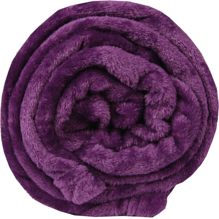 Kuscheldecke "Celina" Violett 220x240 cm – Bild 9