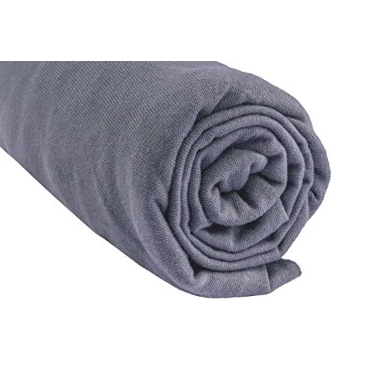 3 Spannbetttücher Jersey Baumwolle – 60x120 – grau – Bild 3