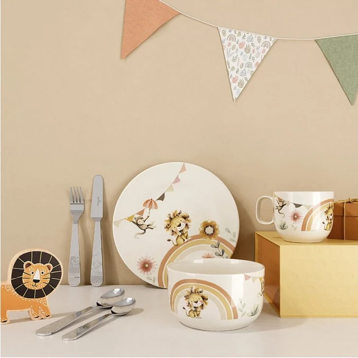 Villeroy & Boch Roar Like a Lion Kinder-Geschirr 7-tlg. – Bild 3
